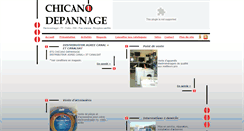 Desktop Screenshot of chicano-depannage.com